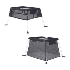 phil teds Traveller v5 Black Portable Baby Travel Cot with