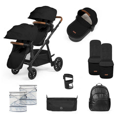 Ickle Bubba LIBRA Growing Family 11 Piece Bundle - Black - showing the items included in this bundle