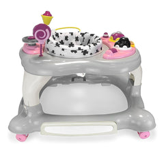 MyChild Roundabout 4-in-1 Activity Walker - Pink Neutral - side view