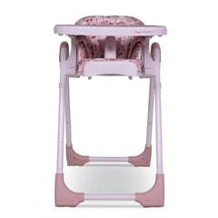 Cosatto Noodle 0+ Highchair - Unicorn Garden shown with seat reclined