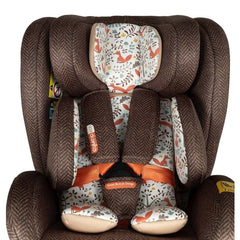 Cosatto All in All Ultra 360 Rotate i-Size Car Seat - Foxford Hall showing the seat`s fabric and colour