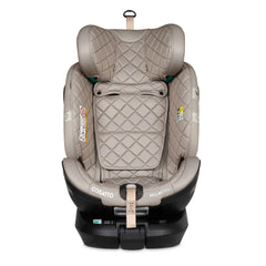 Cosatto All in All Ultra 360 Rotate i-Size Car Seat - Whisper front view, shown forward-facing without the 5-point harness