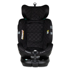 Cosatto All in All Ultra 360 Rotate i-Size Car Seat - Silhouette front view, shown as the high-back booster with its headrest raised