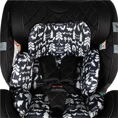 Cosatto All in All Ultra 360 Rotate i-Size Car Seat - Silhouette showing the seat`s fabric and colour