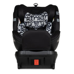 Cosatto All in All Ultra 360 Rotate i-Size Car Seat - Silhouette showing the seat in rear-facing position