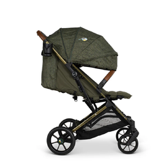 Cosatto Woosh Trail Bureau Stroller - Showerproof Extendable UPF100 Hood Covering Whole Seat