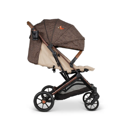 Cosatto Woosh Trail Foxford Hall Stroller - Showerproof Extendable UPF100 Hood Covering Whole Seat