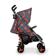 Cosatto Supa 3 Stroller Charcoal Mister Fox Sideview