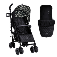 Cosatto Supa 3 Stroller Silhouette with Footmuff