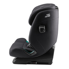 Britax Advansafix PRO i-Size Car Seat - Classic Deep Grey - side view with ISOFIX connectors