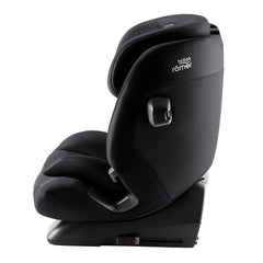 Britax Advansafix PRO i-Size Car Seat - Style Carbon Black - side view with ISOFIX connectors