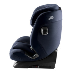 Britax Advansafix PRO i-Size Car Seat - Style Night Blue - side view with ISOFIX connectors