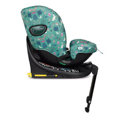 Cosatto All in All Extra i-Size 360 Car Seat - Masquerade - side view, forward-facing and upright