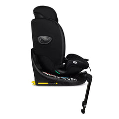 Cosatto All in All Extra i-Size 360 Car Seat - Silhouette - side view, forward-facing with support leg