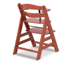 Hauck Alpha+B Wooden Highchair - Cork rear view