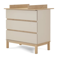 Obaby Astrid Changing Unit - Satin - showing the unit with its changing area