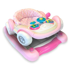 MyChild Coupe Baby Walker / Rocker - Candy Pink - folded