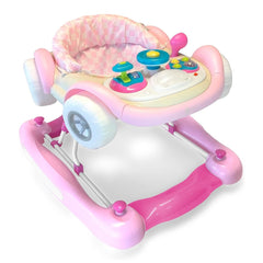 MyChild Coupe Baby Walker / Rocker - Candy Pink - front view