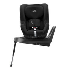 Britax Dualfix M Plus 360 Rotating i-Size Car Seat - Space Black - with seat rotated to the side