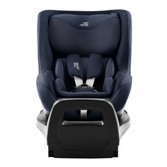 Britax Dualfix Pro M i-Size 360 Rotating Car Seat - Style Night Blue - rear-facing with rebound bar