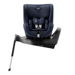 Britax Dualfix Pro M i-Size 360 Rotating Car Seat - Style Night Blue - with seat swivelled to the side