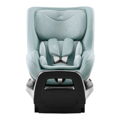 Britax Dualfix Pro M i-Size 360 Rotating Car Seat - Style Harbor Blue - rear-facing with rebound bar