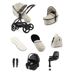 egg3 Cashmere - Luxury Bundle with Maxi-Cosi Pebble 360 Pro² and ISOFIX Base