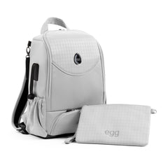 egg3 Rucksack - Houndstooth Silver