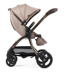 egg3 Stroller side view - Houndstooth Almond SE