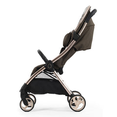 eggZ Stroller - Chocolate Velvet - side view