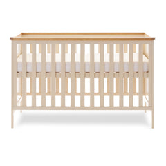 Obaby Evie Cot Bed - Cashmere - shown as the cot with mattress base at its highest level