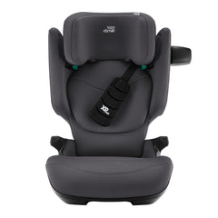 Britax Kidfix PRO i-Size Car Seat - Classic Midnight Grey - front view with SICT extended