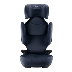 Britax Kidfix PRO M i-Size Car Seat - Style Night Blue - front view with headrest fully raised