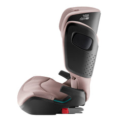 Britax Kidfix PRO M i-Size Car Seat - Style Dusty Rose - side view with ISOFIX connectors