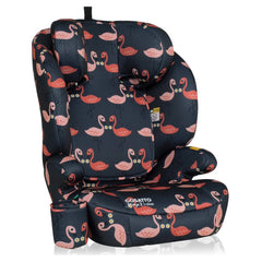 Cosatto Ninja 2 i-Size Car Seat - Pretty Flamingo quarter view