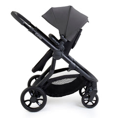 iCandy Orange 4 Combo Bundle - Fossil - side view of the parent-facing pushchair