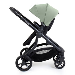 iCandy Orange 4 Combo Bundle - Pistachio - side view of the parent-facing pushchair