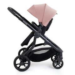 iCandy Orange 4 Combo Bundle - Rose - side view of the parent-facing pushchair