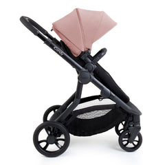 iCandy Orange 4 Combo Bundle - Rose - side view of the forward-facing pushchair