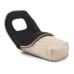 BabyStyle Oyster 3 LUXURY Bundle with Maxi-Cosi Pebble 360 Pro (Creme Brulee) - showing the included matching footmuff