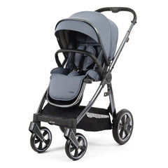 BabyStyle Oyster 3 LUXURY Bundle with Maxi-Cosi Pebble 360 Pro (Dream Blue) - showing the pushchair in forward-facing mode