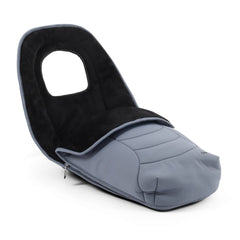 BabyStyle Oyster 3 LUXURY Bundle with Maxi-Cosi Pebble 360 Pro (Dream Blue) - showing the included matching footmuff