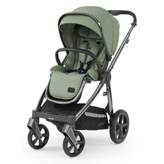 BabyStyle Oyster 3 LUXURY Bundle with Maxi-Cosi Pebble 360 Pro (Spearmint) - showing the pushchair in forward-facing mode