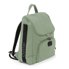 BabyStyle Oyster 3 LUXURY Bundle with Maxi-Cosi Pebble 360 Pro (Spearmint) - showing the included matching backpack style changing bag