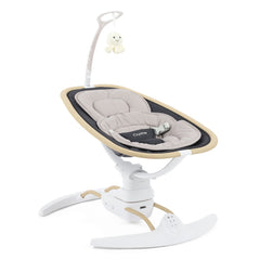 BabyStyle Oyster Smart Motion Rocker Carbnonite side view