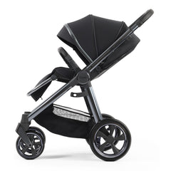 BabyStyle Oyster 3 Pushchair Carbonite - side view forward-facing 