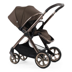 BabyStyle Oyster 4 - Chocolate Velvet - Pushchair, parent-facing