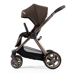 BabyStyle Oyster 4 - Chocolate Velvet - Pushchair, side view forward-facing