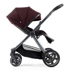 BabyStyle Oyster 4 - Mulberry - Pushchair, side view parent-facing