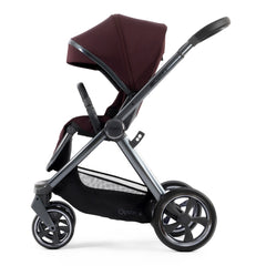 BabyStyle Oyster 4 - Mulberry - Pushchair, side view forward-facing